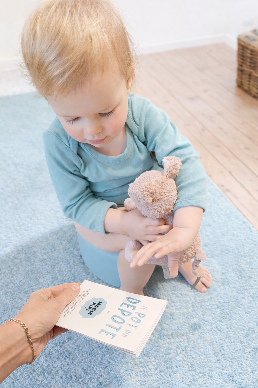 Le kit Magic PiPi - BLEU GIVRE