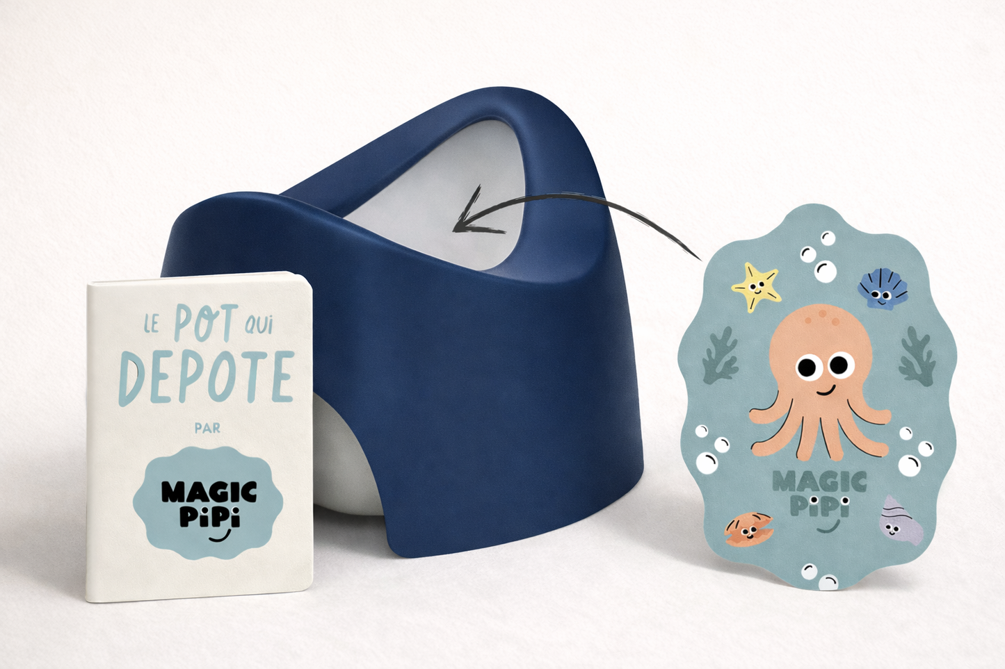 Le Kit Magic PiPi - BLEU NUIT